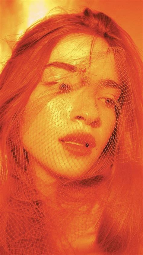 Pin By A On Red Light Photoshoot Inspo Orange Aesthetic Portrait