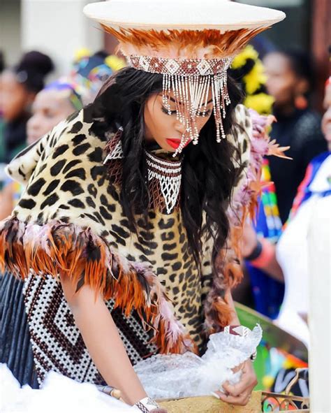 Beautiful Bride In Zulu Imvunulo Traditional Wedding Attire Clipkulture