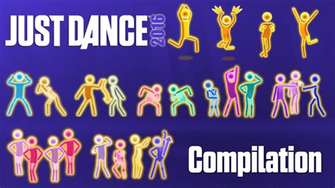 Just Dance 2016 Gold Moves Compilation Youtube