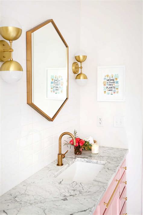 Elsies Guest Bathroom Tour Before After A Beautiful Mess Diy