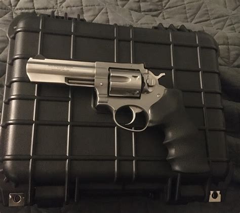 Oc My Ruger Gp100 Stainless 4 Barrel 357 Magnum Revolver With The