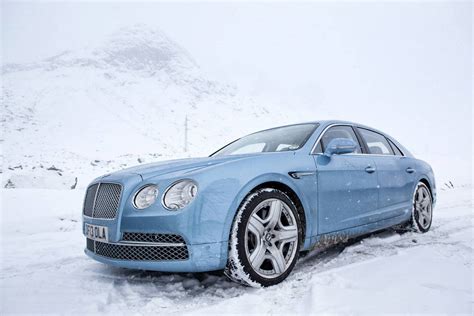 Photo Of The Day Sky Blue Bentley Continental Flying Spur In St