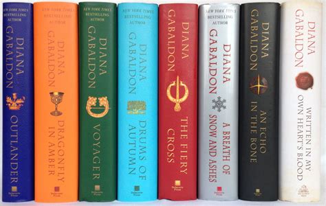 complete diana gabaldon outlander series 8 book hardcover set — geeekyme