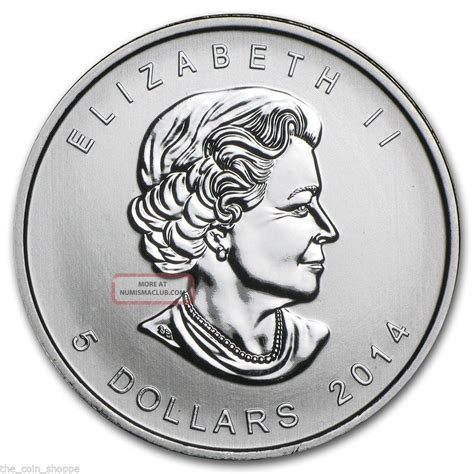 2014 1 Oz Canadian 5 Blessings Flex Thermotron Silver Coin