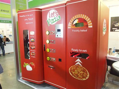 Pizza Burrito And Sushi Vending Machines Are The New Fast Food Trend