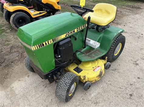 Sold John Deere 116 Other Equipment Turf Tractor Zoom