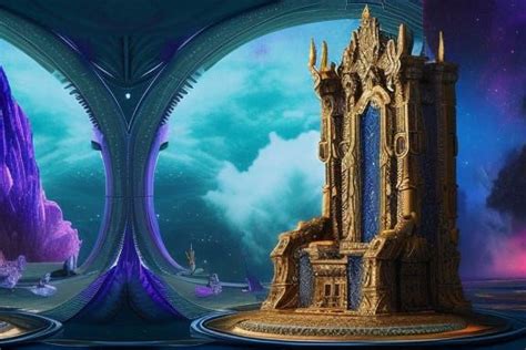 Cosmic Throne Ai Generated Artwork Nightcafe Creator