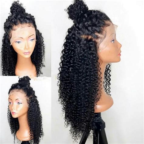 Stock Malaysian Virgin Kinky Curl Full Lace Bleached Knots Wig Hw999 Bea Hairs