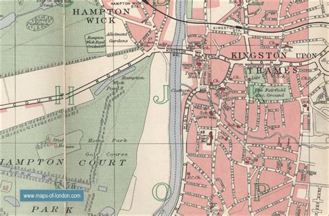 Map Of Kingston London