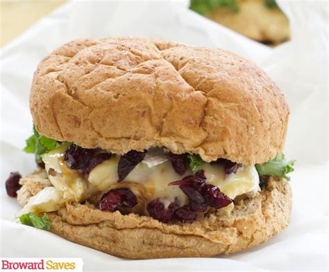Turkey Burgers With Brie And Cranberry Living Sweet Moments