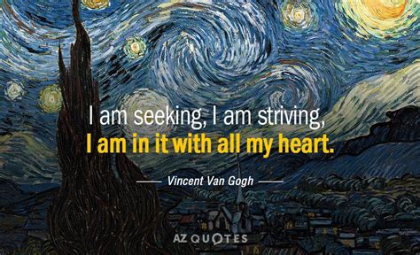 Top 25 Quotes By Vincent Van Gogh Of 417 A Z Quotes Van Gogh