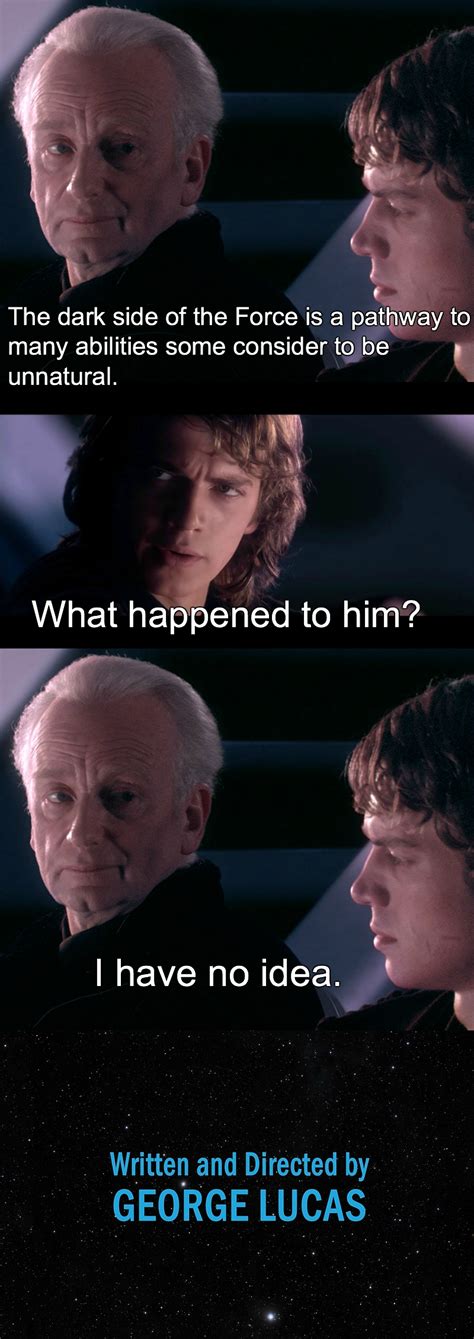 Do You Ever Heard The Tragedy Of Darth Plagueis The Wise