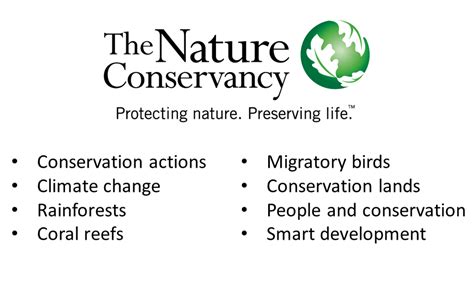 The Nature Conservancy Simcenter