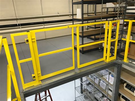 Mezzanine Gates And Handrails Specialized Storage Solutions