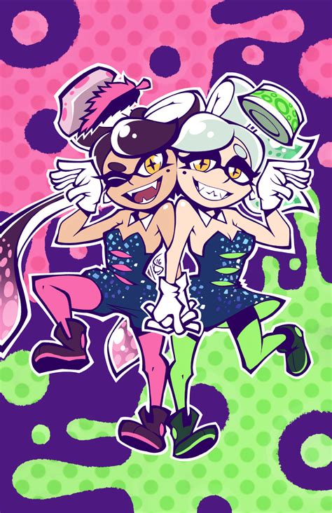 Squid Sisters By Torkirby Squid Sisters Know Your Meme