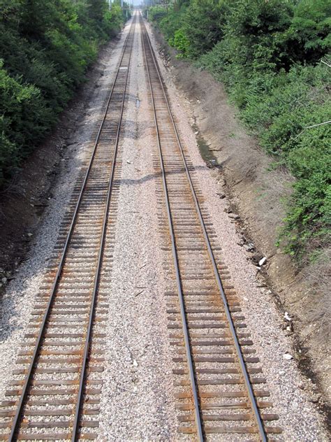 Railroad Tracks Free Stock Photo Public Domain Pictures