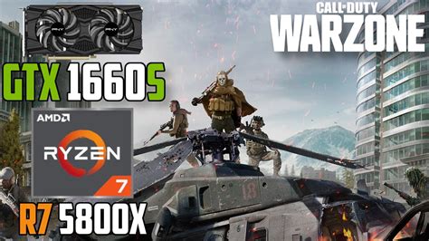 Call Of Duty Warzone Gtx 1660 Super Ryzen 7 5800x 4k 1440p