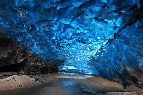 Beautiful Crystal Cave In Iceland I Like To Waste My Time