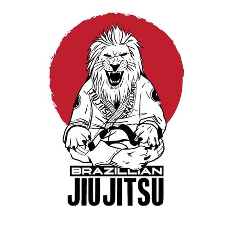 Jiu Jitsu Premium Vector