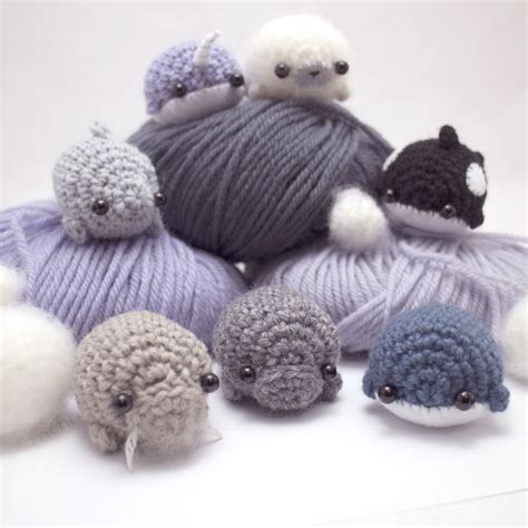 Sea Creatures Amigurumi Crochet Pattern Collection