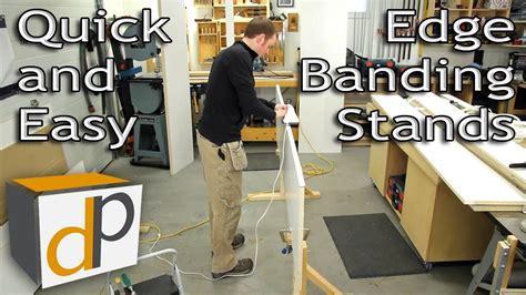 Iron On Edge Banding Stands Make Banding A Quick And Easy Process Youtube
