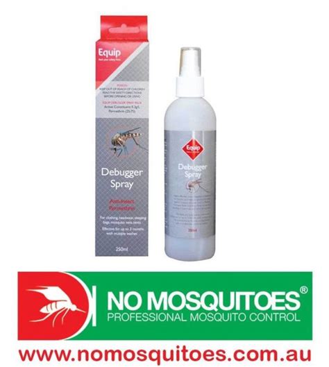 Equip Debugger Permethrin Insect Spray 250ml Mosquito Clothing