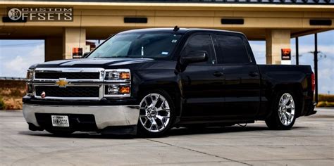 2014 Chevrolet Silverado 1500 Replica Wheels G04 Belltech Lowered 6 F 8