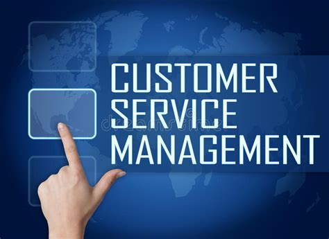 Customer Service Management Stock Illustration Illustration Of