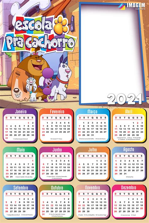 2024, 6.6 x 3.7，with pen hold, inner pocket and 63 notes pages $10.69 in stock. Calendário 2021 PNG Escola pra Cachorro | Imagem Legal