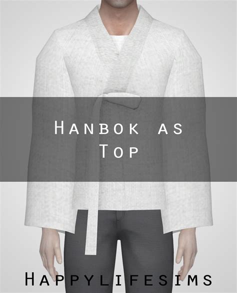Lonelyboy Ts4 Hanbok As Top Hope You Enjoy D Happylifesims