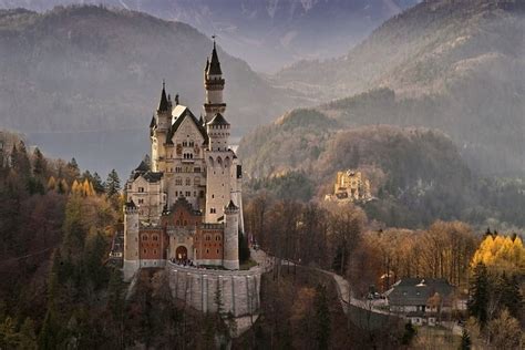 854291 4k Autumn Forests Castles Neuschwanstein Germany Bavaria