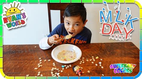 martin luther king day morning routine with ryan s world toys 🎂🤣👍 youtube