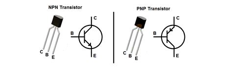 Pnp And Npn Transistor Diagram