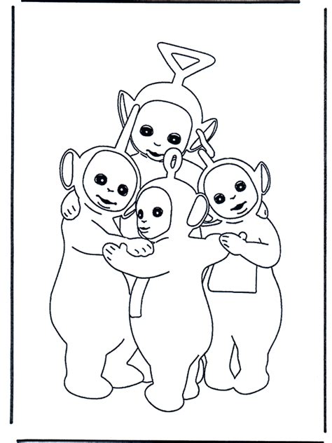 Mooie kleurplaten om te printen en in te kleuren over allerlei onderwerpen en themas. calin-des-teletubbies-b675.jpg (660×880) | Kleurplaten ...