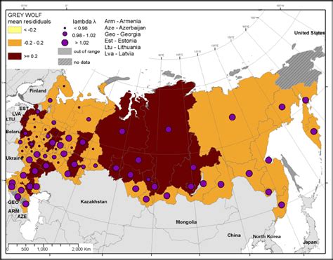 Wolf Population Trends After The Collapse Of The Soviet Union