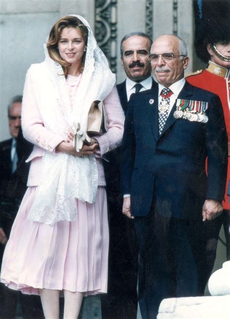 King Hussein And Queen Noor Of Jordan Pictured Were The Former Owners Of The Armoured 1988
