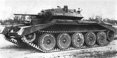 A15 Cruiser Tank Mkvi Crusader I British Army Armored Vehicles