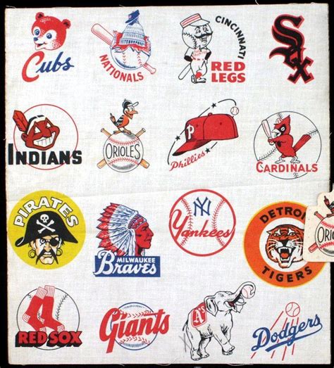 Vintage Team Logos Baseball Teams Logo Baseball Art Vintage Baseball