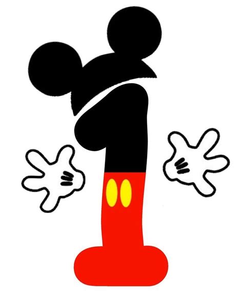 Mickey Mouse 1st Birthday Svg - GESTUMZ