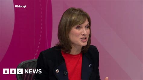 Question Time Fiona Bruce Happy To Clarify Polls Remarks Bbc News