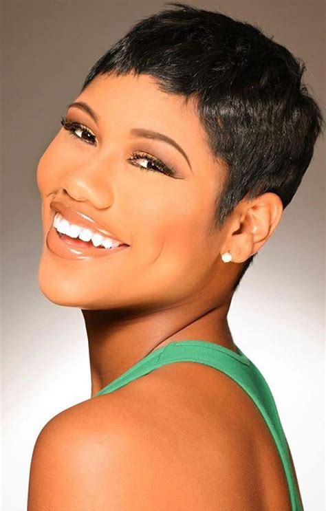 Black Hairstyles For Natural Hair Weddinghairstyles Short Hair Styles Short Sassy Hair Hair