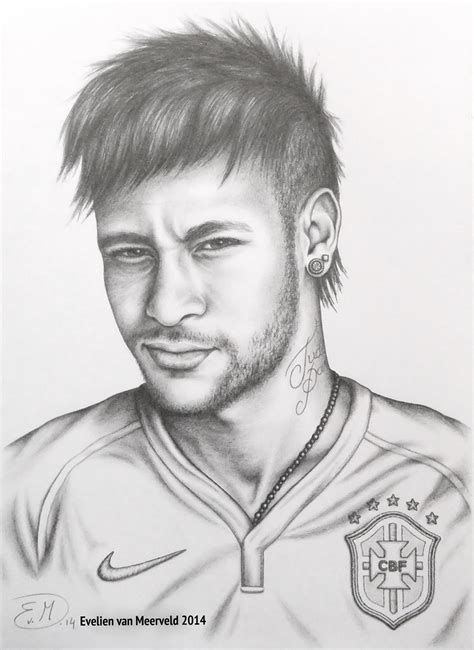 31.8k photos and videos photos and videos. Neymar Jr. | Graphite pencil drawing. Neymar da Silva ...