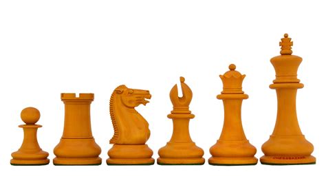 Reproduced 1849 Original Staunton Pattern Chess Pieces In Ebony