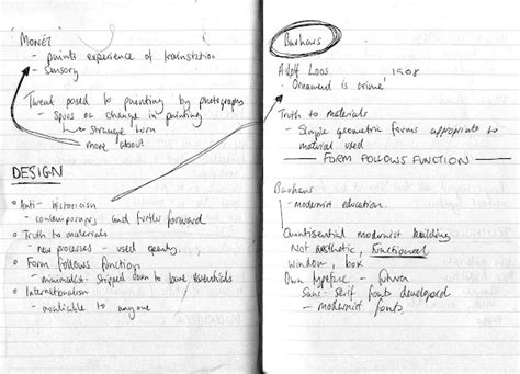 design context modernism lecture notes