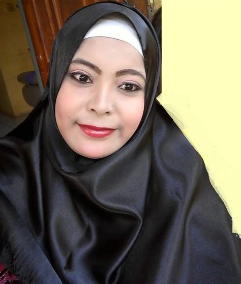 Dress Muslimah Hitam Satin 766 Malaysian Baju Kurung