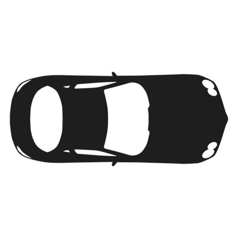 Mercedes Car Top View Silhouette Transparent Png And Svg Vector File