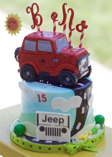 Jeep Birthday Cake Cake Bakery Cakes Jeep Cake