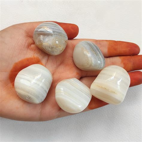 Agate Tumbled Natural Stone Natural Tumble Large Size 1 To 15 Etsy