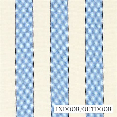 Blumont Stripe Indooroutdoor Blue Fabrics Schumacher