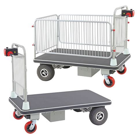 Powered Platform Trolley (with cage) | Verdex Equipment